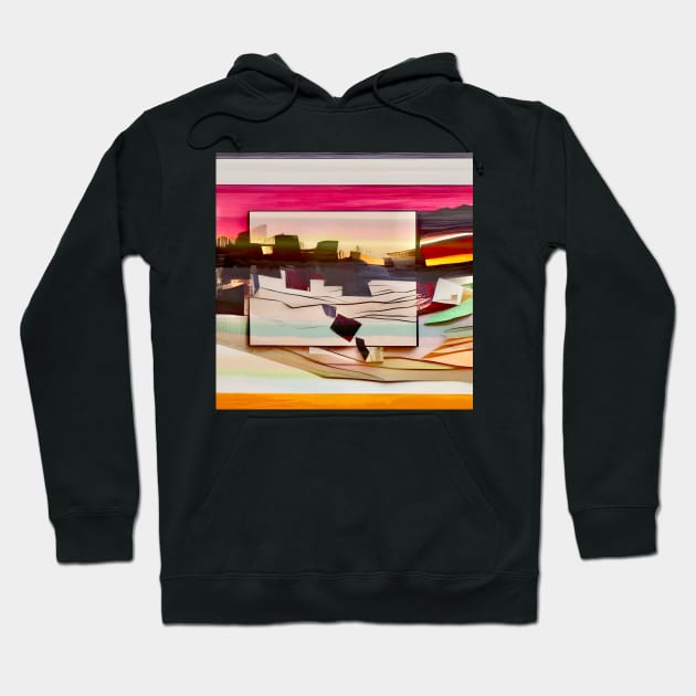 Pueblo Abstract Hoodie by DANAROPER